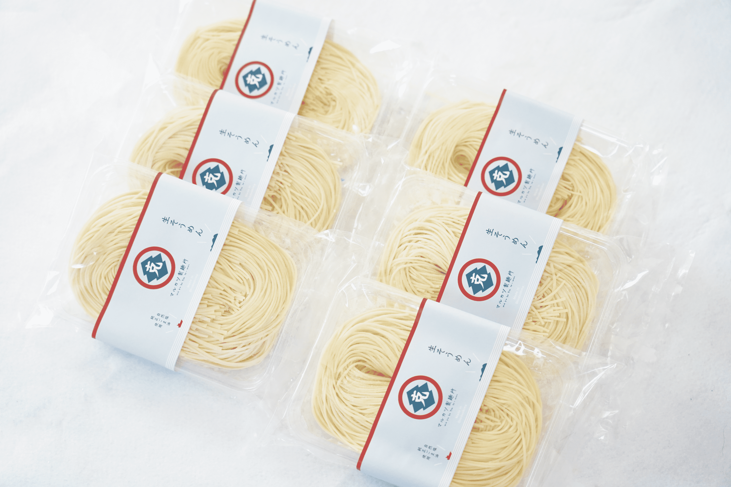 マルカツ生素麺六個入り