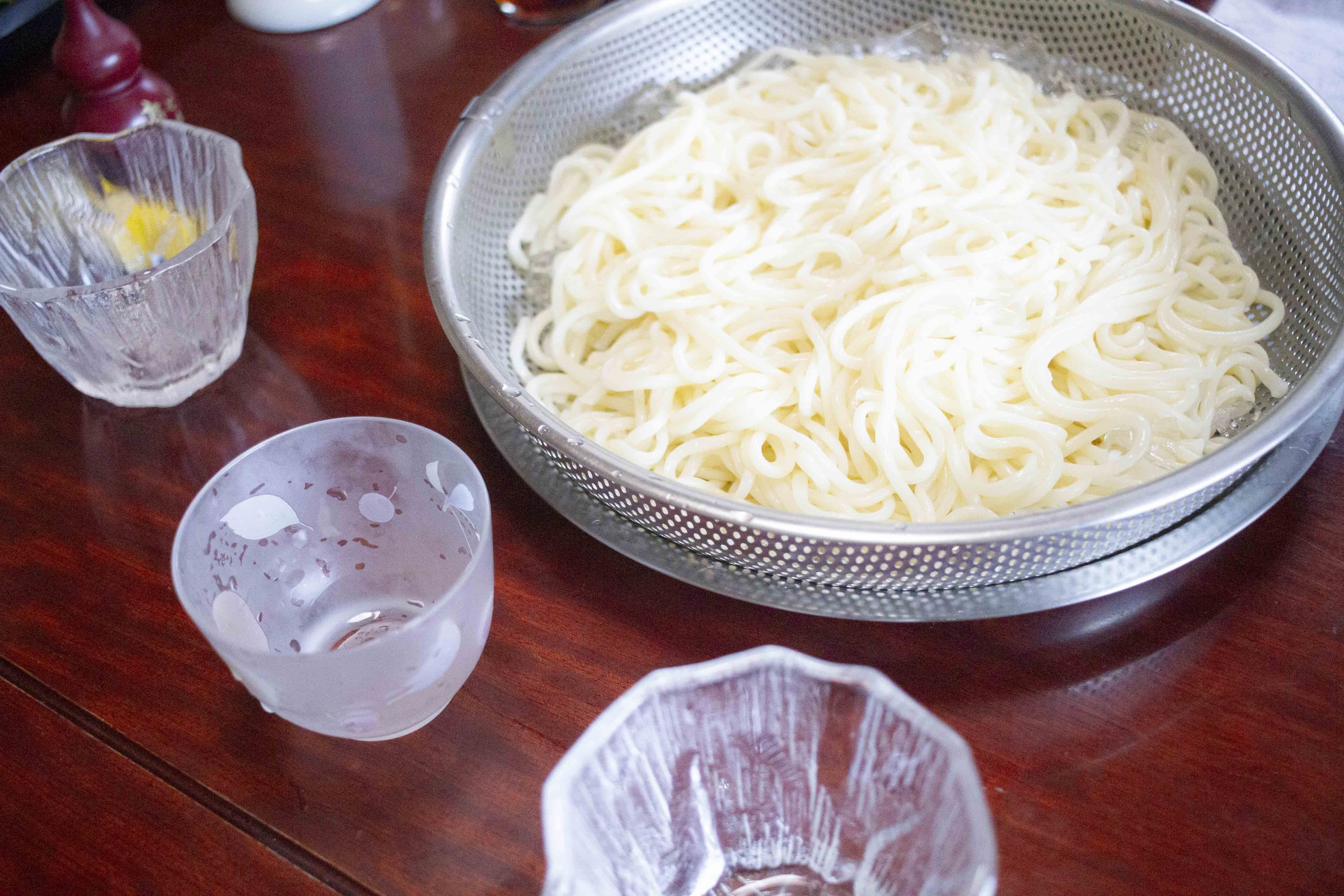 マルカツ生素麺の使用例(生素麺)