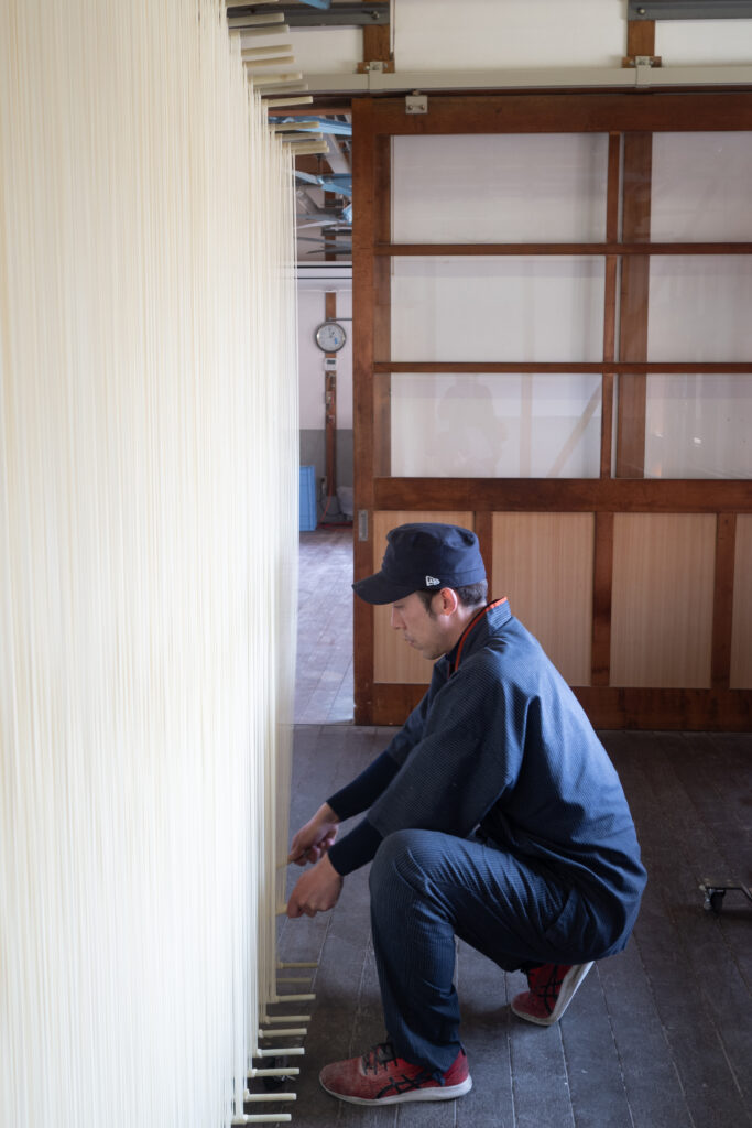 小豆島マルカツ製麺所の手延べそうめん関連写真(138)