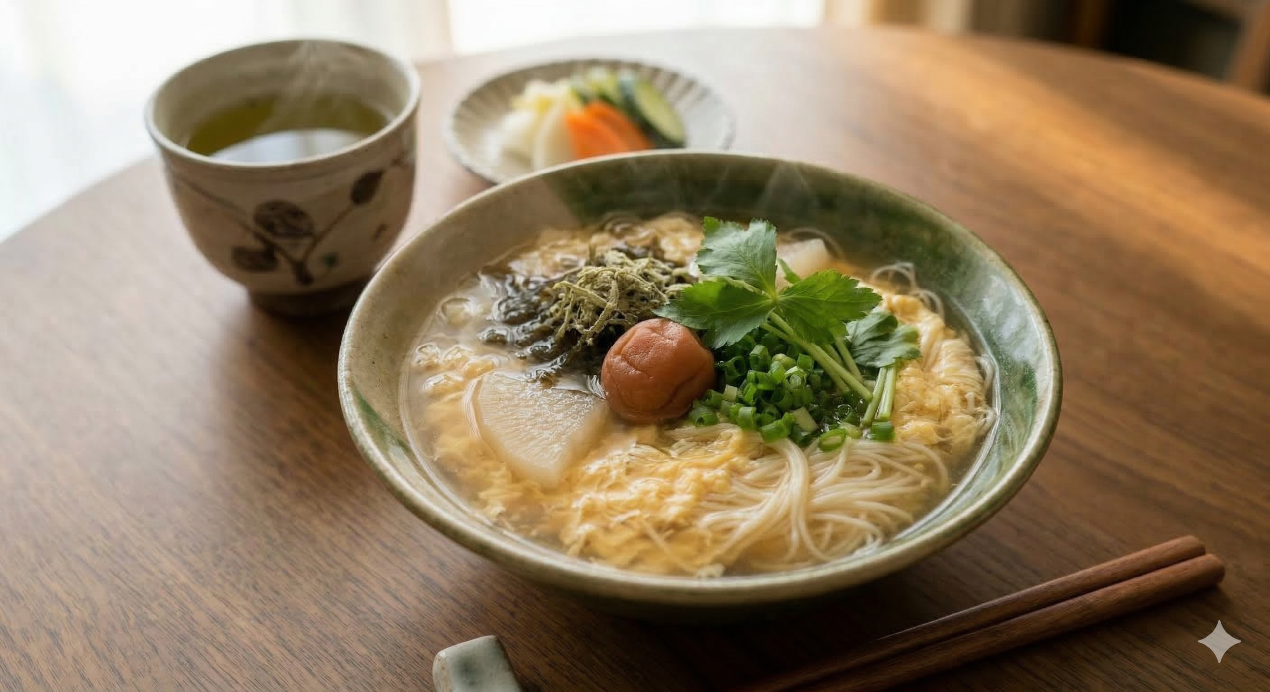 風邪を引いてしまった時や、胃腸が疲れて食欲がない時。「にゅうめんとそうめん、うどん。どれが一番胃に優しいのだろう？」と迷われた経験はございませんか。