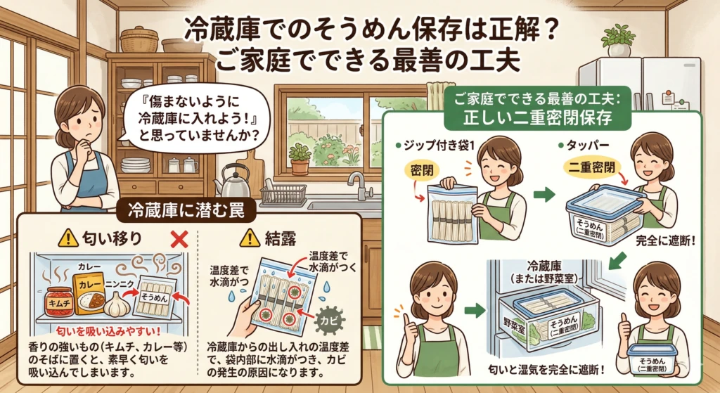 そうめんの賞味期限切れ 食べても大丈夫 保存のコツと見分け方｜マルカツ製麺所_m583